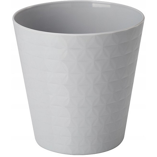 Горшок для цветов Diamant mini-13 1,1 л платина Form-Plastic