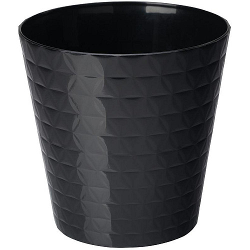 Горшок для цветов Diamant mini-13 1,1 л черный Form-Plastic