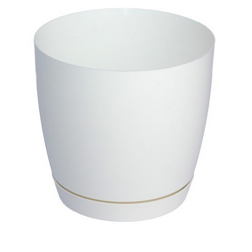 Горшок для цветов Toscana Krugla-11 0,8 л белый Form-Plastic