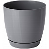 Горшок для цветов Toscana Krugla-13 1,6 л серый Form-Plastic