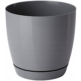 Горшок для цветов Toscana Krugla-13 1,6 л серый Form-Plastic