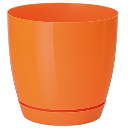 Горшок для цветов Toscana Krugla-17 3 л оранжевый Form-Plastic