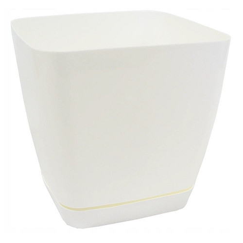 Горшок для цветов Toscana Kwadro-13 1,7 л белый Form-Plastic