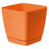 Горшок для цветов Form-Plastic Toscana Kwadro-17 3,5 л оранжевый