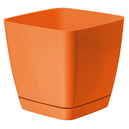 Горшок для цветов Form-Plastic Toscana Kwadro-17 3,5 л оранжевый