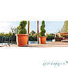 Горшок для цветов Villa 76 л терракотовый Serinova