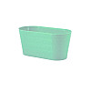 Кашпо Form-Plastic Diamant-mini Oval-27 3,1 л ментол