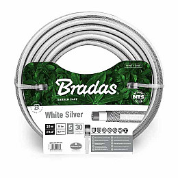 Шланг для поливу NTS WHITE SILVER 1/2" – 20м Bradas