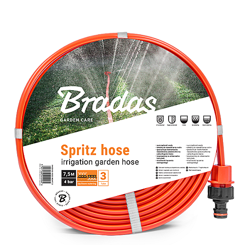Шланг спринклерный 3-х канальный 7,5м "SPRITZ HOSE" Bradas