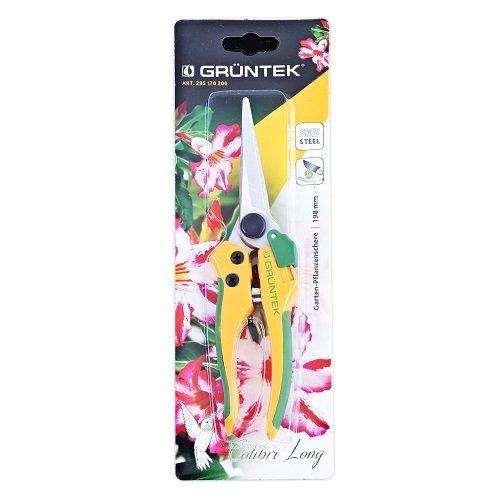 Секатор Colibri Long 195 мм рез 12мм Gruntek