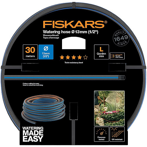 Шланг садовый Fiskars 1/2 30 м Q4 (1027105)