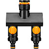 Розподільник 2-х канальний Fiskars Comfort (1070577)