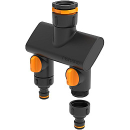 Распределитель 2-х канальный Fiskars Comfort (1070577)