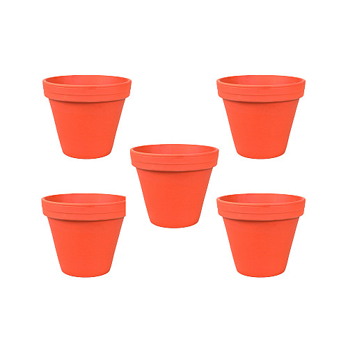 Горшки керамические 5 шт Spang класический h 10*d11*v 0.5 котто (000006487)
