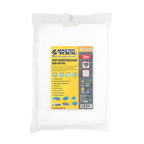 Тент LENO CRYSTAL MASTERTOOL GM 3х5 м 130 г/м² (89-2305)