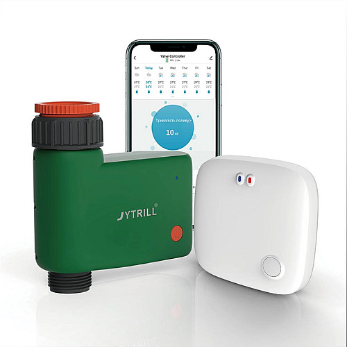 Програмований таймер подачі води для поливу XON WaterTimer X351 Bluetooth Зелений (XWTDB072401G 7782)
