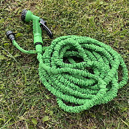 Шланг для полива садовый Magic Hose 100 FT 30 м Cалатовый