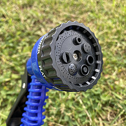 Шланг для полива садовый Magic Hose 200 FT 60 м Синий