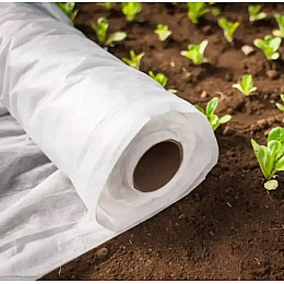 Агроткань в рулоне для клубники и грядок Shadow 60 г/м2 1.6 х 100 м Белый