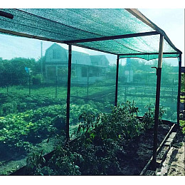 Затеняющая сетка в рулоне для навеса Shadow 45 затенения 3х50 м Зелёный