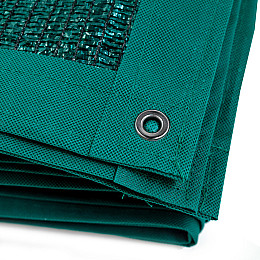Сітка захисна від сонця з люверсами АгроКремінь 3х4 м затінення 45 Зелений