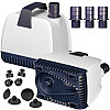 Насос низкого погружения Jingye Bottom Pump 45 4500 л ч Сине-белый (LV-4500DX)