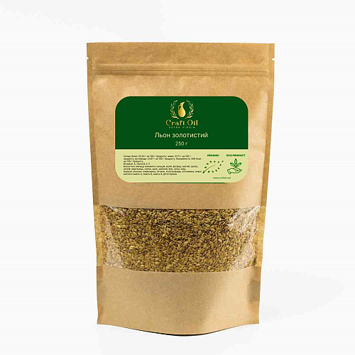 Семена льна Золотого Craft Oil 250 г (2069617175)
