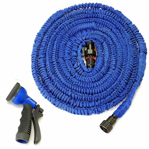 Садовий шланг для поливу XHose PRO 30 м Синій (2104618487)