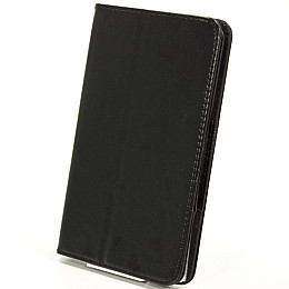 Чохол LESKO Call 7 книжка підставка універсальний для планшета Black (235-55)