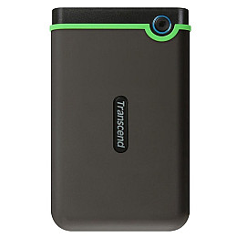 HDD накопичувач Transcend StoreJet 25M3S 1TB (TS1TSJ25M3S) USB 3.1 Залізний сірий (6389750)