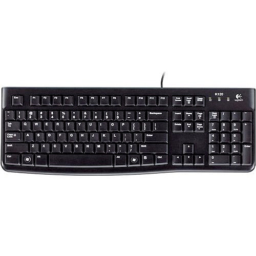 Клавіатура Logitech Keyboard K120 EOM UKR Black (5803829)