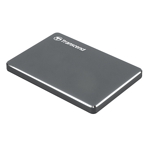 HDD накопичувач Transcend StoreJet 25C 1TB (TS1TSJ25C3N) USB 3.0 Залізний сірий (6326162)