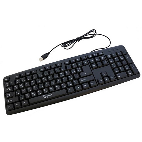 Клавіатура Gembird KB-U-103-UA USB Чорна