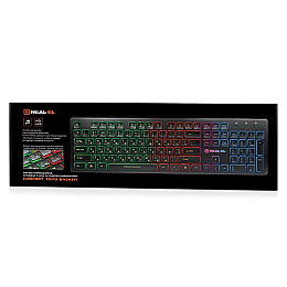 Клавиатура REAL-EL Comfort 7070 Black USB UAH (EL123100018)