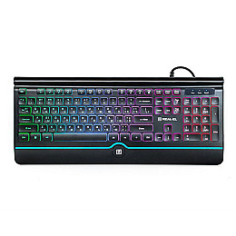 Клавиатура REAL-EL Comfort 8000 Backlit Black USB (EL123100033)