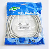 Патч-корд литийний Atcom UTP RJ45 Cat.5e 3 м сірий