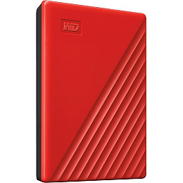 Накопитель внешний HDD 2.5" USB 4.0TB WD My Passport Red (WDBPKJ0040BRD-WESN)