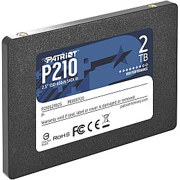 Накопичувач SSD 2TB Patriot P210 2.5 SATAIII TLC (P210S2TB25)