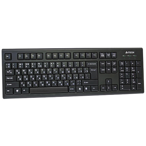 Клавіатура A4Tech KR-85 Black PS/2