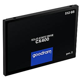 SSD накопитель Goodram CX400 512GB GEN.2 SATAIII TLC (SSDPR-CX400-512-G2) (6613182)