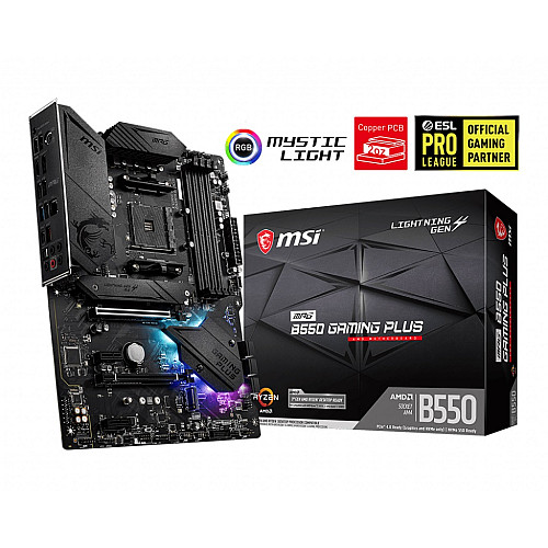Материнська плата MSI MPG B550 Gaming Plus Socket AM4