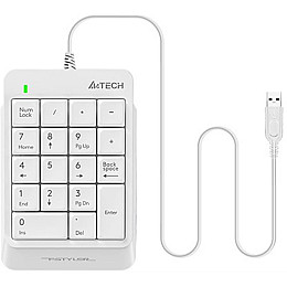 Цифровий клавіатурний блок A4Tech FK13P USB Білий