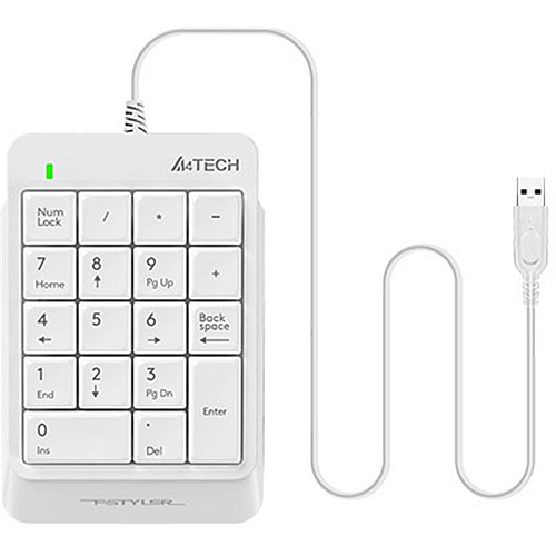 Цифровий клавіатурний блок A4Tech FK13P USB Білий