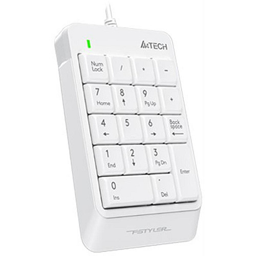 Цифровий клавіатурний блок A4Tech FK13P USB Білий