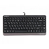 Клавиатура A4Tech FK11 Ukr USB Grey