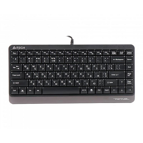 Клавиатура A4Tech FK11 Ukr USB Grey