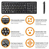 Клавиатура Piko KB-108 Black (1283126467103) USB