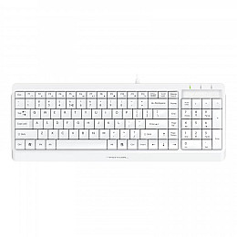 Клавиатура A4Tech Fstyler FK15 White USB
