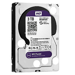 Накопитель HDD SATA 3.0TB WD Purple 5400rpm 64MB (WD30PURX) - Refubrished