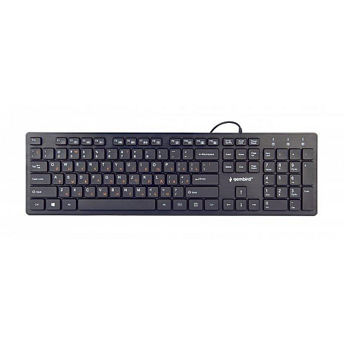 Клавіатура Gembird KB-MCH-03-UA Black USB UKR
